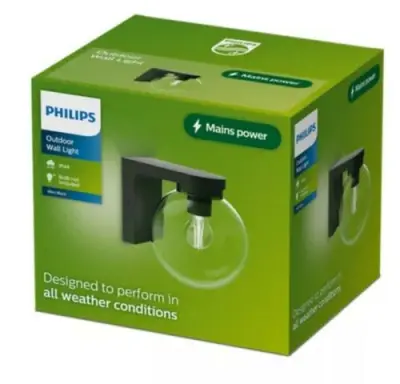 Philips wandlamp tuin E27 led max 25W 220-240V 50/60Hz IP44 – kavel bij Belga Veilingen, Bree