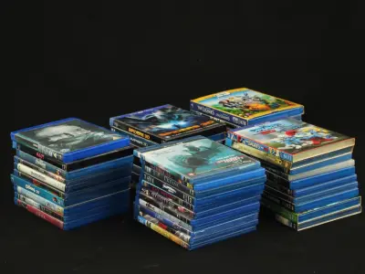 Grote collectie van 50 Blu-ray films – kavel bij De Kringwinkel, Antwerpen