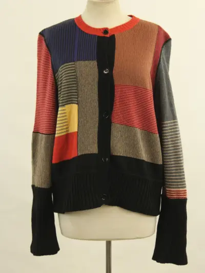 Sonia Rykiel kleurrijk designer vestje - made in Italy - maat: 46 – kavel bij De Kringwinkel, Antwerpen
