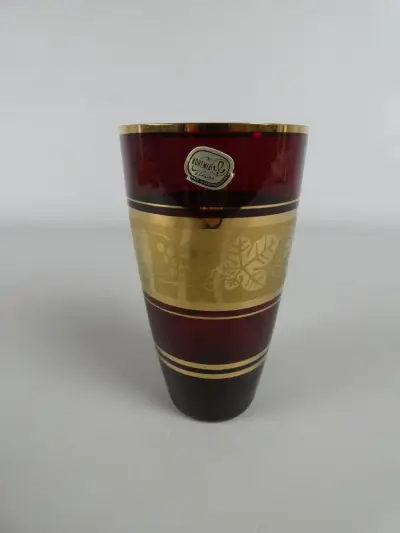Bohemia Glam vaas – kavel bij De Kringwinkel, Diest