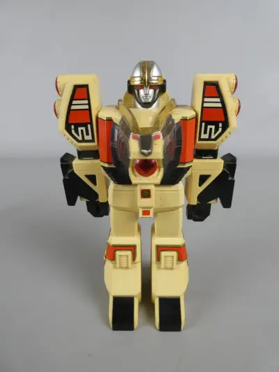 White Tigerzord speelgoedfiguur – kavel bij De Kringwinkel, Diest