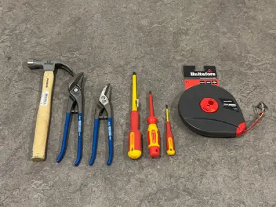Handgereedschapset 7-delig – kavel bij XL Auctions