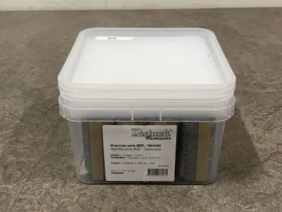 2x Dutack krammen verzinkt 33mm 2700-pack Serie 900 – kavel bij XL Auctions