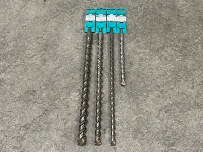 Heller boor set 4-delig SDS-Plus Bionic Pro – kavel bij XL Auctions