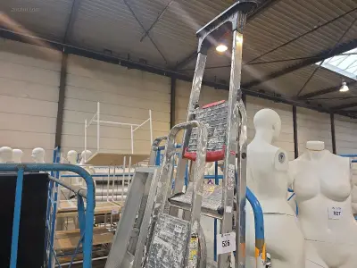 (4x) Trapladders Altrex, Heyerick – kavel bij Auctim, Aartselaar