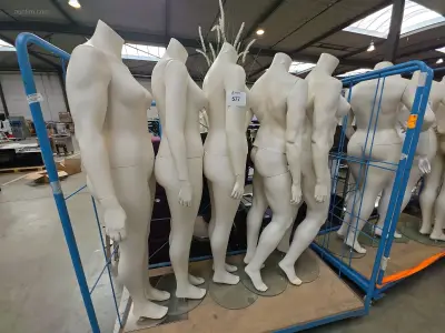 (5x) diverse paspoppen Eurodisplay – kavel bij Auctim, Aartselaar