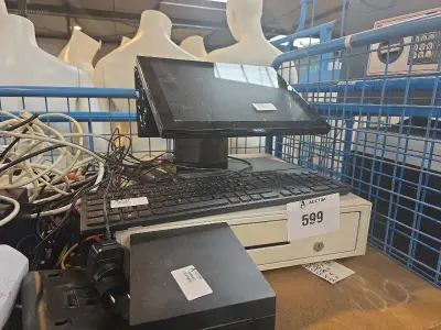 Kassasysteem Aures, Ricoh Yuno Base 151 Black II – kavel bij Auctim, Aartselaar