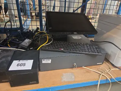 (2x) Kassasysteem Aures, HP Yuno Base 151 Black – kavel bij Auctim, Aartselaar