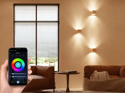 8 x Ledvance Smart+ Wifi Wandspots – kavel bij Auctim, Free delivery within 1-3 weeks after receipt of payment