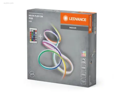8 x Ledvance Neon Flex RGB Ledstrip – kavel bij Auctim, Free delivery within 1-3 weeks after receipt of payment