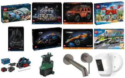 Set van 80 producten - Doe-het-zelf - Bosch, Kärcher, Lego – kavel bij Stocklear