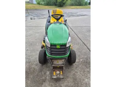 1 John Deere X155R Rasentraktor mit Mähwerk inklusive Zubehör – kavel bij Zoll-Auktion, Herzberg