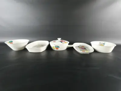 Vintage serviesonderdelen - Villeroy & Boch Primabella – kavel bij De Kringwinkel, Heverlee