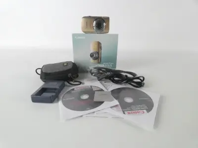 Compacte digitale camera Canon Digital IXUS 110IS – kavel bij De Kringwinkel, Heverlee