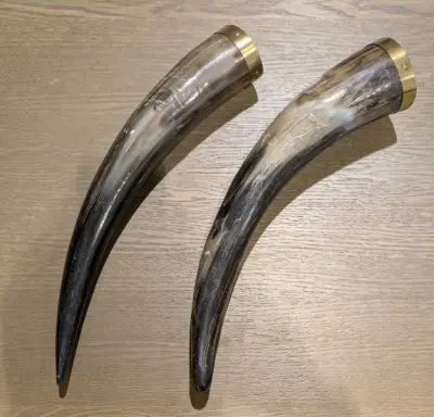 2 jachthoorns – kavel bij Auctionline, Anderlecht