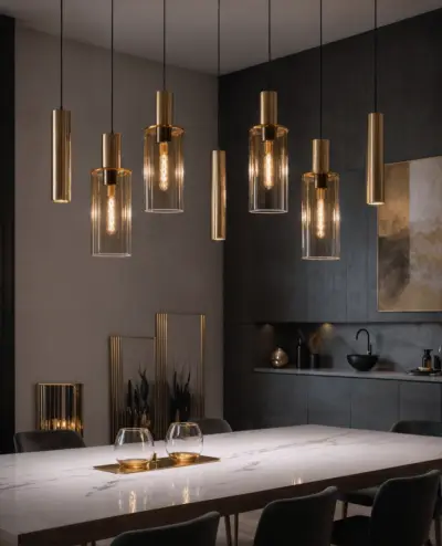 2x Design hanglamp verstelbare hoogte tot 165 cm VIDI, Stella Di Notte – kavel bij Onlineveilingmeester, Hoogeveen