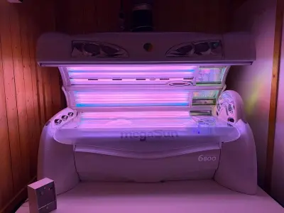 Professionele zonnebank MegaSun Ultra Power 6800 – kavel bij Onlineveilingmeester, Hoogeveen