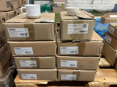96x Koffie-en espressokopjes Olympia – kavel bij Onlineveilingmeester, Hoogeveen