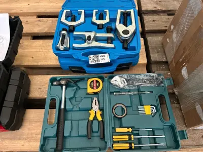 3x Gereedschap in koffer w.o. handgereedschap – kavel bij Onlineveilingmeester, Hoogeveen