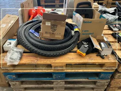 Partij (race)fiets onderdelen en accessoires – kavel bij Onlineveilingmeester, Hoogeveen