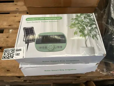 4x Automatische druppelirrigatie set op zonne-energie – kavel bij Onlineveilingmeester, Hoogeveen