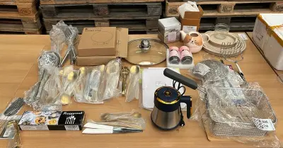 Partij keuken artikelen w.o. bestek, keukenweegschaal W.o. Kitche Brothers – kavel bij Onlineveilingmeester, Hoogeveen