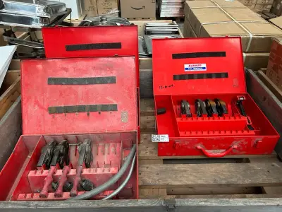 3 Gereedschapskoffers en 9 perskoppelingen W.o. Unipipe, Geberit – kavel bij Onlineveilingmeester, Hoogeveen