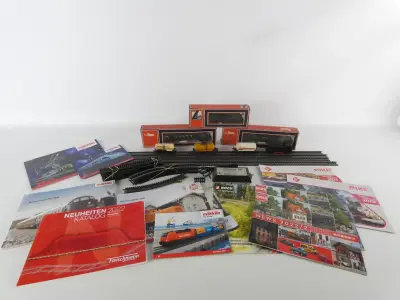Vintage Lima HO modeltreinset - locomotieven, wagons, rails en toebehoren – kavel bij De Kringwinkel, Heverlee