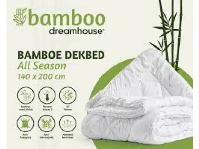 Bali Bamboo dekbed wit-140x200cm – kavel bij XL Auctions