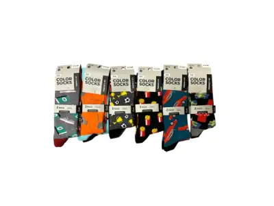 Partij Happy color socks mt36-46 – kavel bij XL Auctions