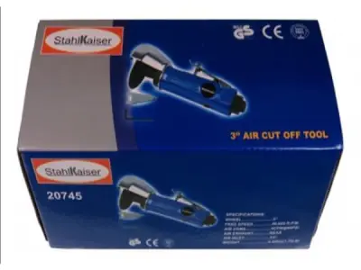 Pneumatische afkort slijptol +10schijven – kavel bij XL Auctions