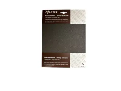 10x Master vellen schuurpapier 80 – kavel bij XL Auctions