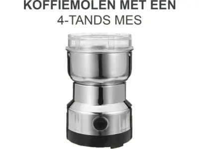 Koffie/kruiden molen met 4 messen – kavel bij XL Auctions
