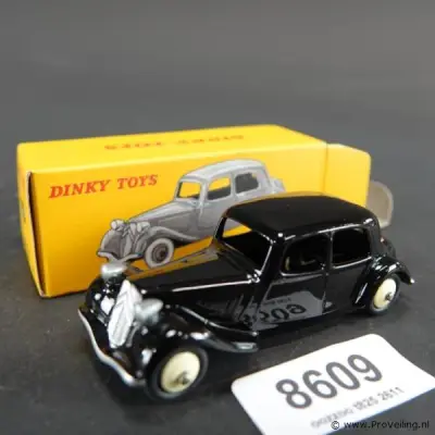 Dinky Toys Citroën Traction 11BL Atlas heruitgave in originele doos – kavel bij ProVeiling, Wageningen