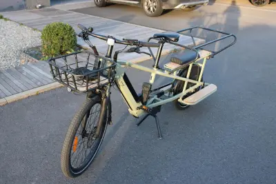 Vélo cargo B5Twin, batterie et chargeur à vérifer – kavel bij Trans Executive