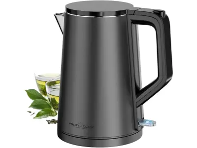 ProfiCook WK 1290 - Waterkoker - Grijs - 1.5Liter – kavel bij XL Auctions