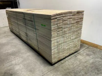 50x Vuren plank ruw - 420x15x2,5cm – kavel bij XL Auctions