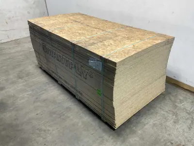 50x OSB-plaat 237x125x0,9 cm – kavel bij XL Auctions