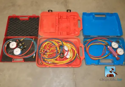 Set manometers voor airconditioning – kavel bij Clicpublic
