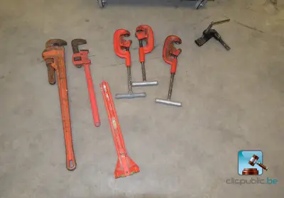 Set loodgietersgereedschap – kavel bij Clicpublic