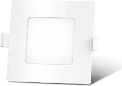 3x LED Slim Inbouwspot 6W 440 Lumen 6000K, Aigostar, 2147483647, wit – kavel bij Onlineveilingmeester
