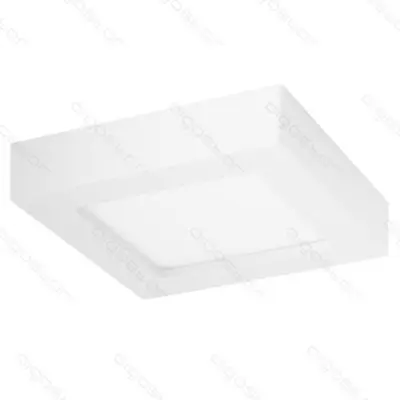 4x Led Slim ceiling light 18W 1880LM 4000K vierkant, Aigostar, 2147483647, wit – kavel bij Onlineveilingmeester