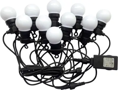 LED Prikkabel 5 Meter 3000K - IP44, V-tac, 2147483647, wit – kavel bij Onlineveilingmeester