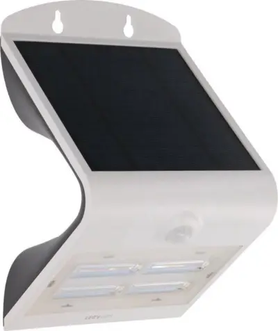 LED's Light Daya Solar Buitenlamp met sensor, Leds Light, 2147483647, wit – kavel bij Onlineveilingmeester