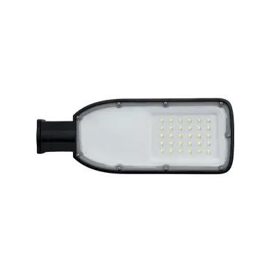 2x LED Straatlamp Premium 50W 140lm/w - 6000K, Specilights, 2147483647, zwart – kavel bij Onlineveilingmeester