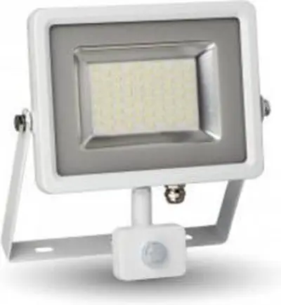 3x 30W Led wandlamp met Sensor - Wit - Natural White (4500K), V-tac, 2147483647, wit – kavel bij Onlineveilingmeester