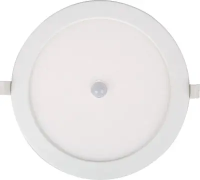 5x LED Slim Downlight 24W met PIR-sensor - 1680LM - 6000K Daglicht Wit - Φ240mm, Aigostar, 2147483647, wit – kavel bij Onlineveilingmeester