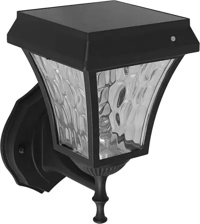 3x LED Solar Wandlamp met Sensor – 2W – 110 Lumen – Instelbare Lichtkleur (3000K-4000K-6000K) – IP65, V-tac, 2147483647, zwart – kavel bij Onlineveilingmeester