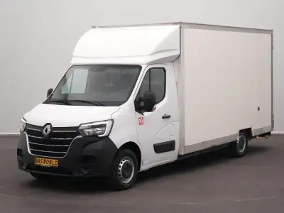Renault Master 145PK Closed box Lowliner Bakwagen LED Navi Airco Cruise Camera Euro6 Meubelbak Koffer Verkoopwagen Pakketwagen – kavel bij BAS World Auctions, Veghel