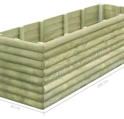 Bloembak, afm 50x150x48cm – kavel bij Belga Veilingen